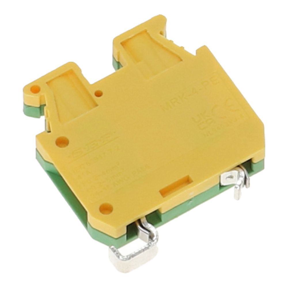 TS15 mini-aardklem 0.2-4mm² geel/groen