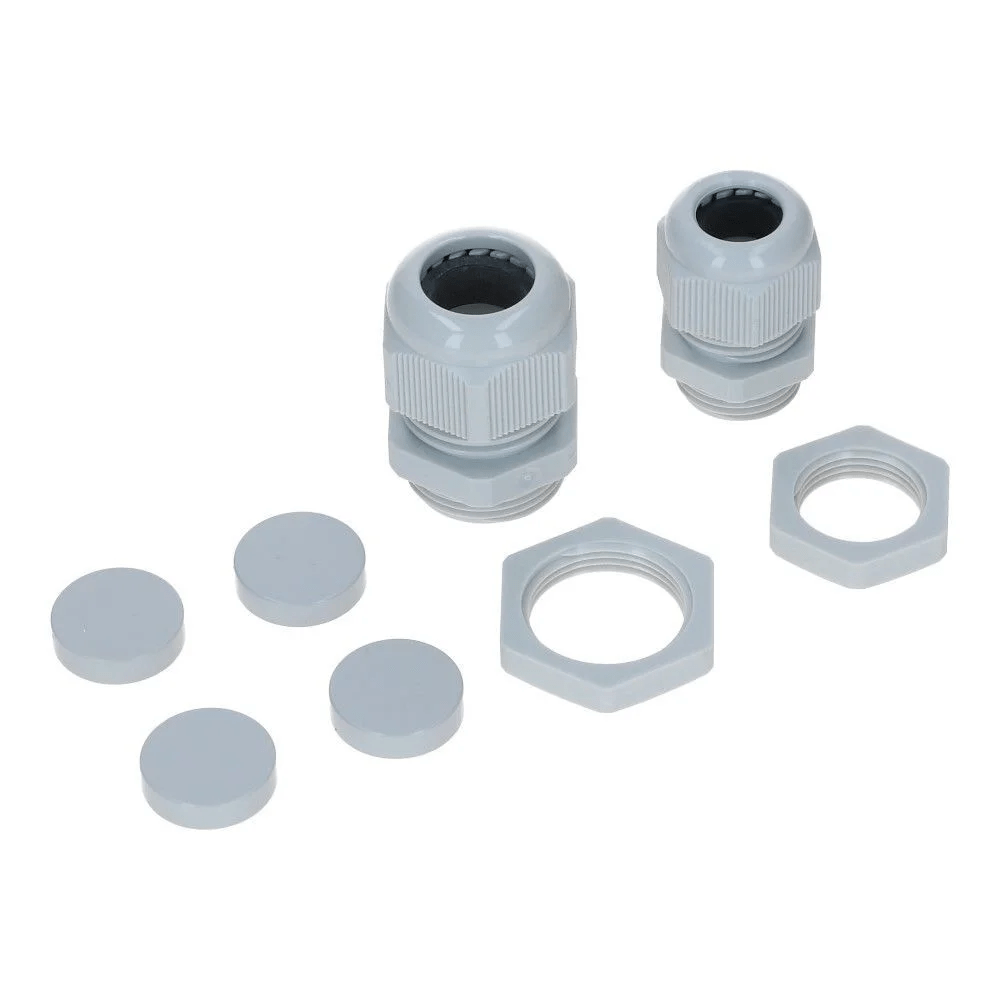 Wandverdeelkast IP54 B16 beveiligd: 2x CEE 16A 3p Wandverdeelkast IP54 B16 beveiligd: 2x CEE 16A 3p