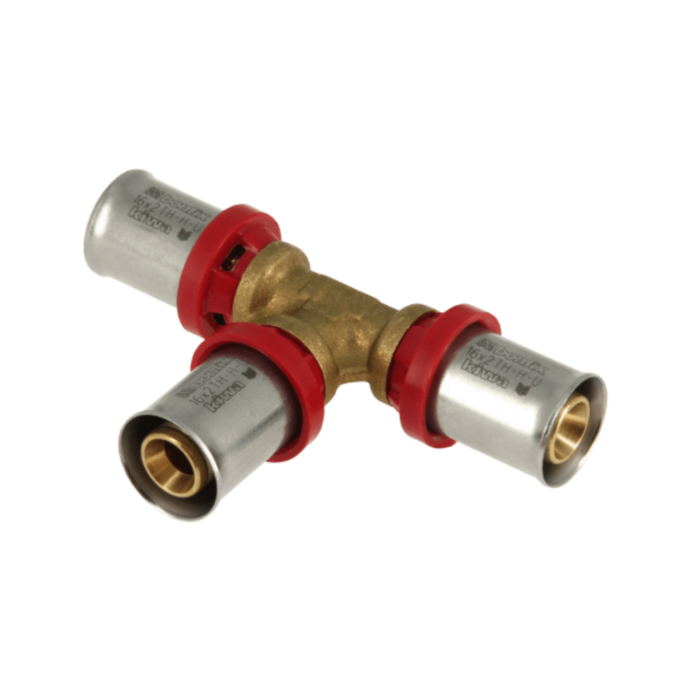 BONFIX Alu-pers T-stuk 16 x 16 x 16 mm