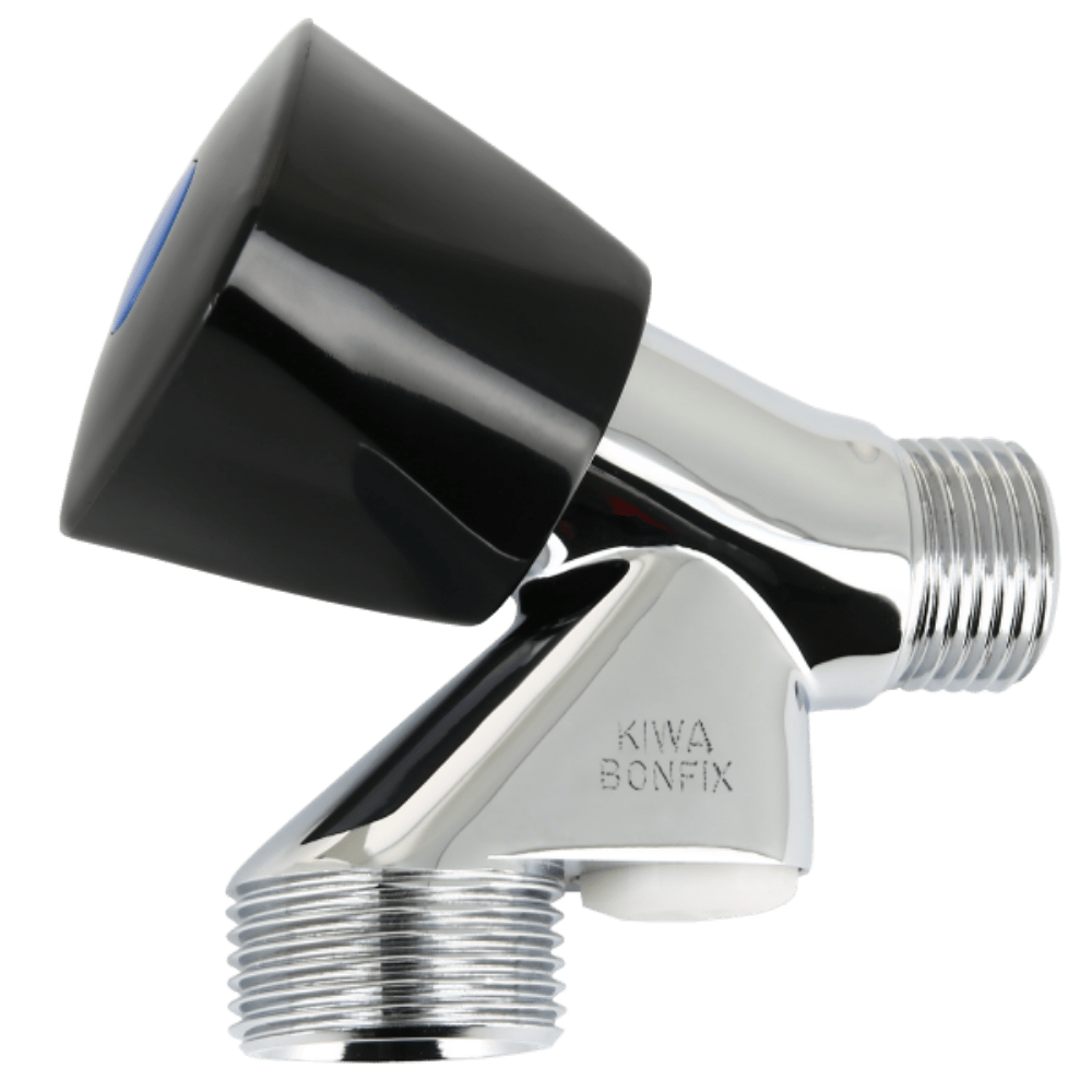 BONFIX Beluchterkraan met zwarte knop