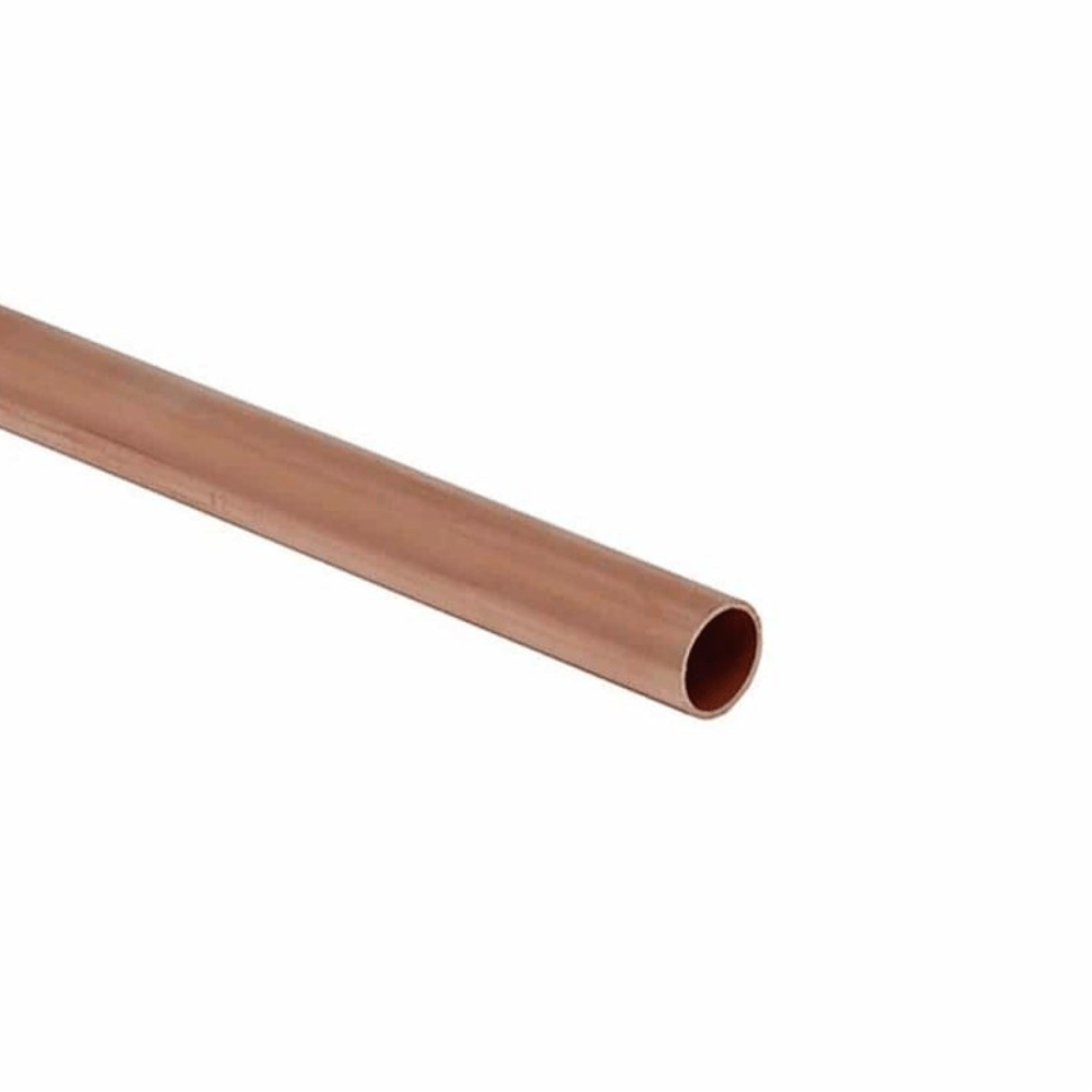 Koperen buis Gastec/Kiwa 15mm lengte 2,5 meter