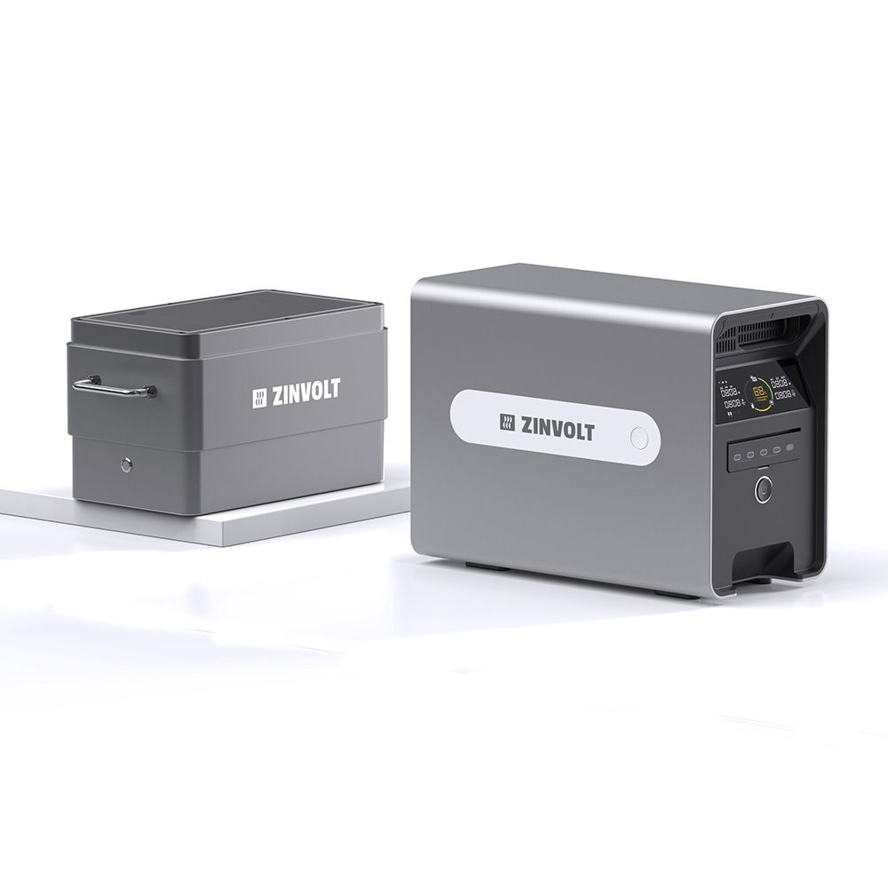 ZinVolt Power met P1 dongle + 1x ZinVolt Mate 2 kWh