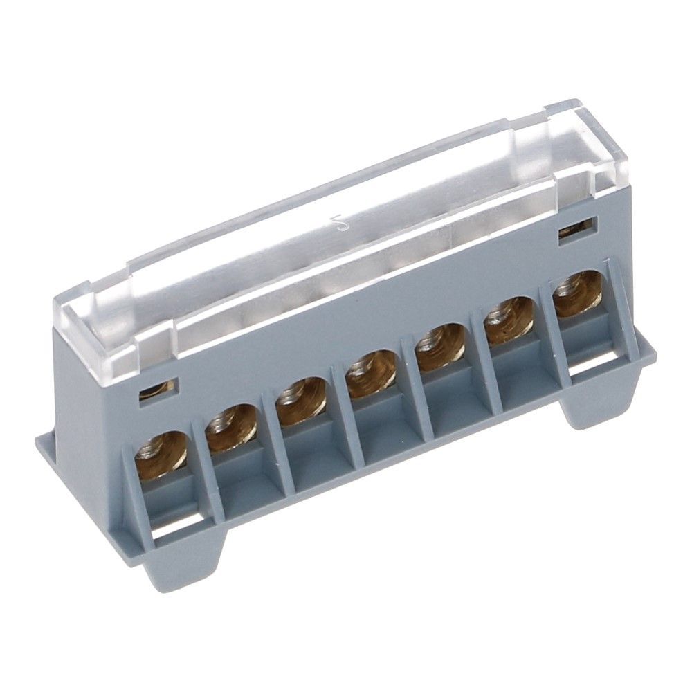 Aansluitverdeelblok AST16 transparant 7x16mm²