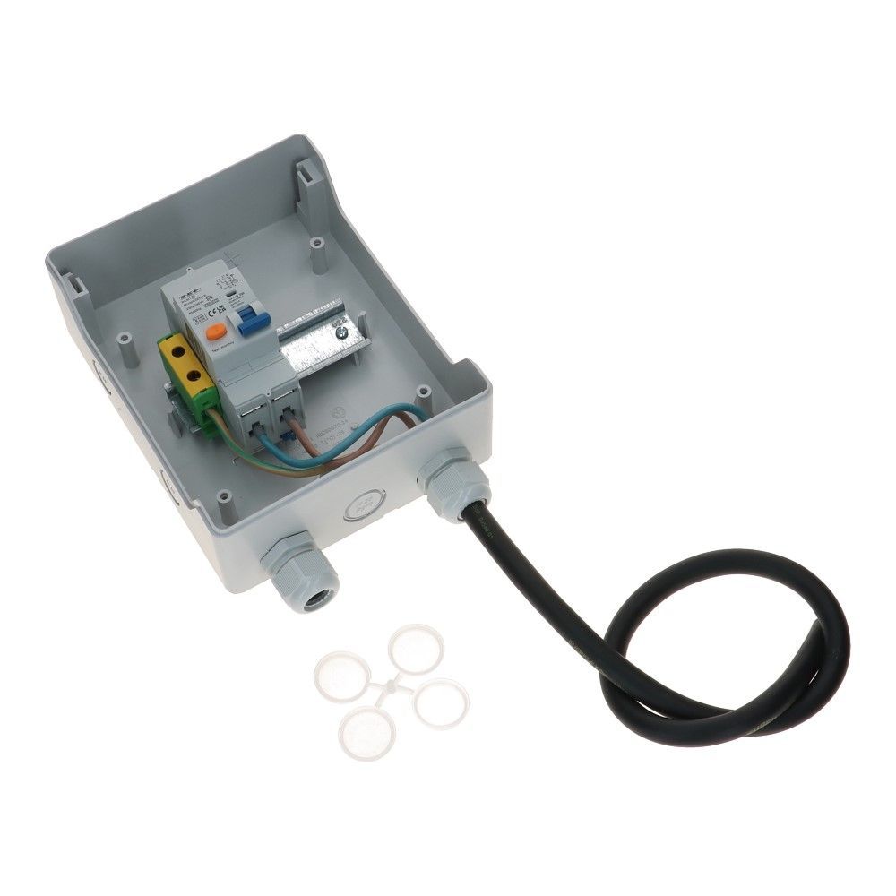 1 fase Backup box beveiliging C25 100mA High Immunity 1 fase Backup box beveiliging C25 100mA High Immunity