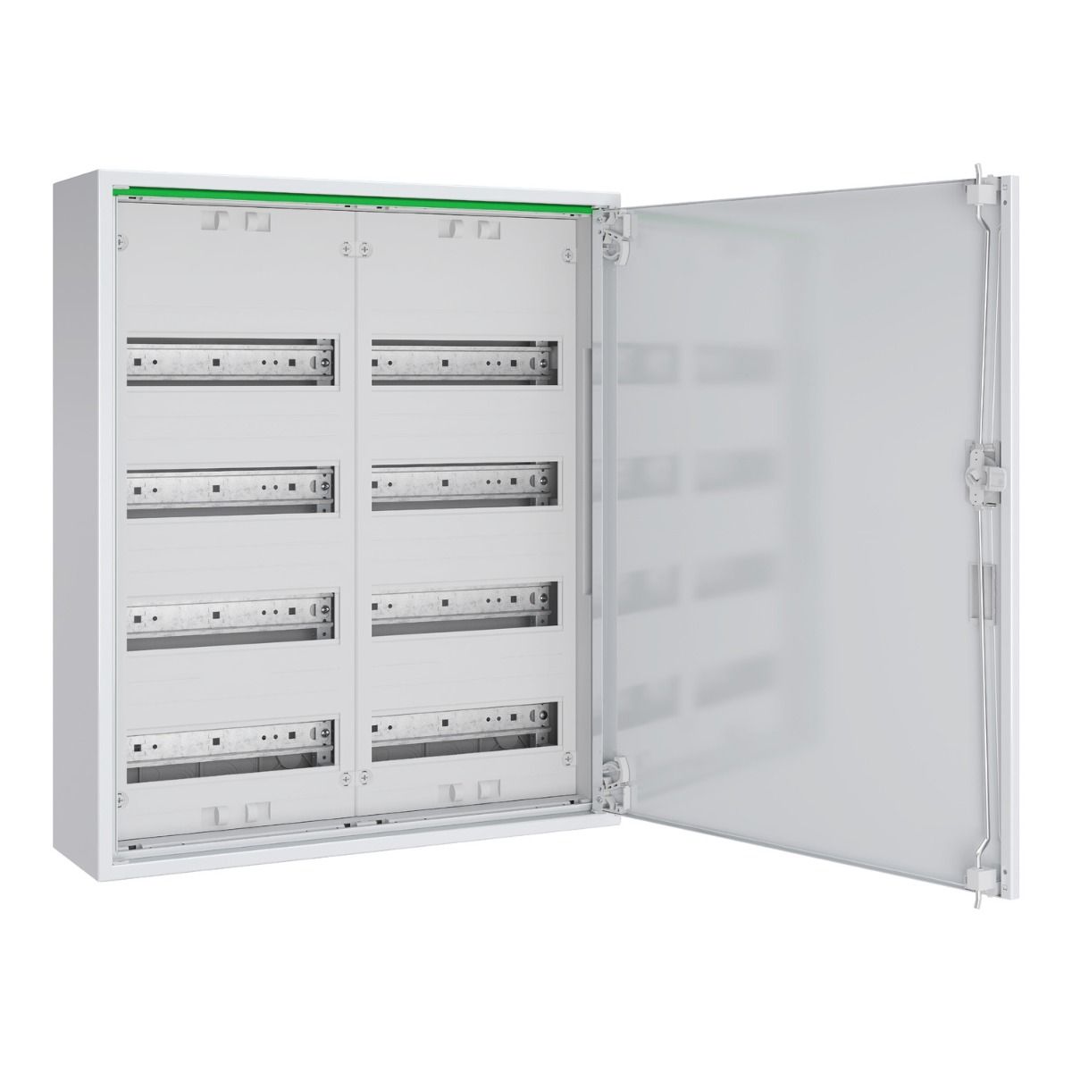 96 modules 2 kolommen 4 rijen metalen wandbehuizing PrismaSeT XL 250A