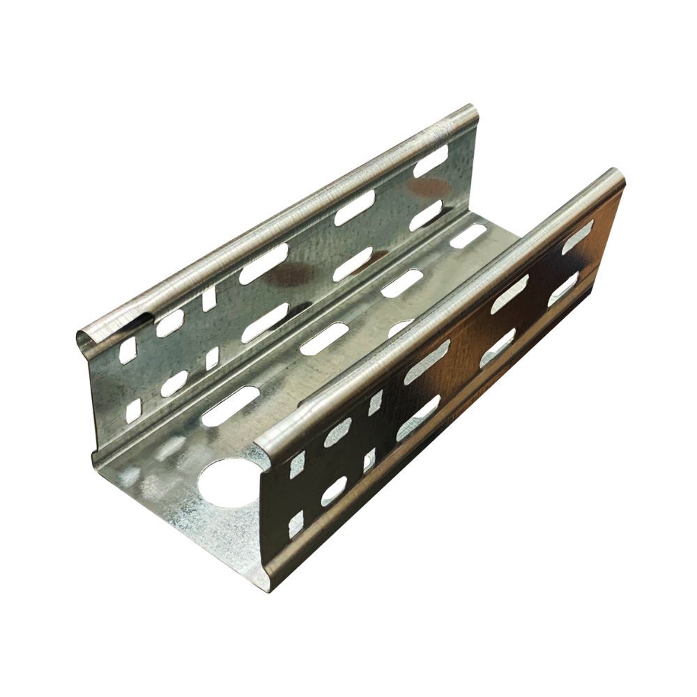 Kabelgoot ineenschuifbaar 100x60mm Sendzimir verzinkt - 3 meter