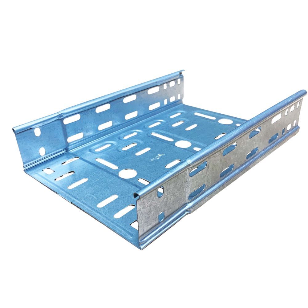 Kabelgoot ineenschuifbaar 200x60mm Sendzimir verzinkt - 3 meter