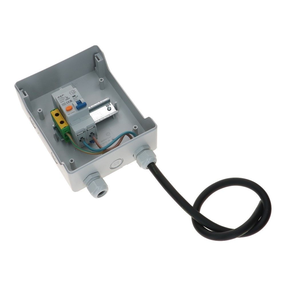 1 fase Backup box beveiliging C25 100mA High Immunity 1 fase Backup box beveiliging C25 100mA High Immunity