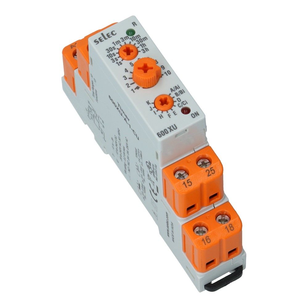 Tijdrelais 13 functies 20-240VAC/12-240VDC