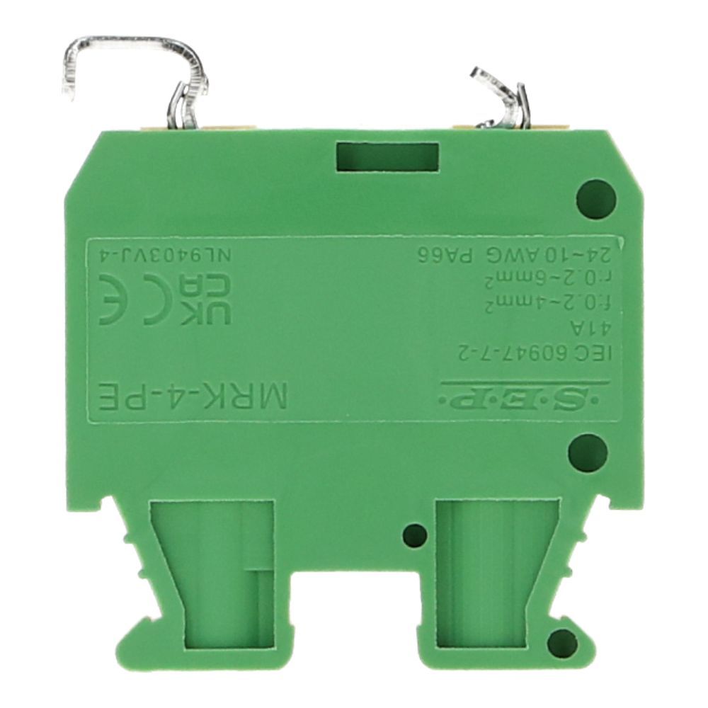 TS15 mini-aardklem 0.2-4mm² geel/groen TS15 mini-aardklem 0.2-4mm² geel/groen