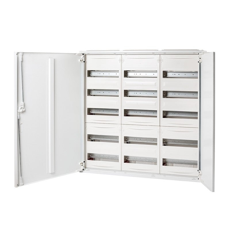 180 modules 3 kolommen 5 rijen plaatstalen verdeelkast