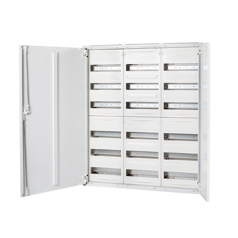 216 modules 3 kolommen 6 rijen plaatstalen verdeelkast