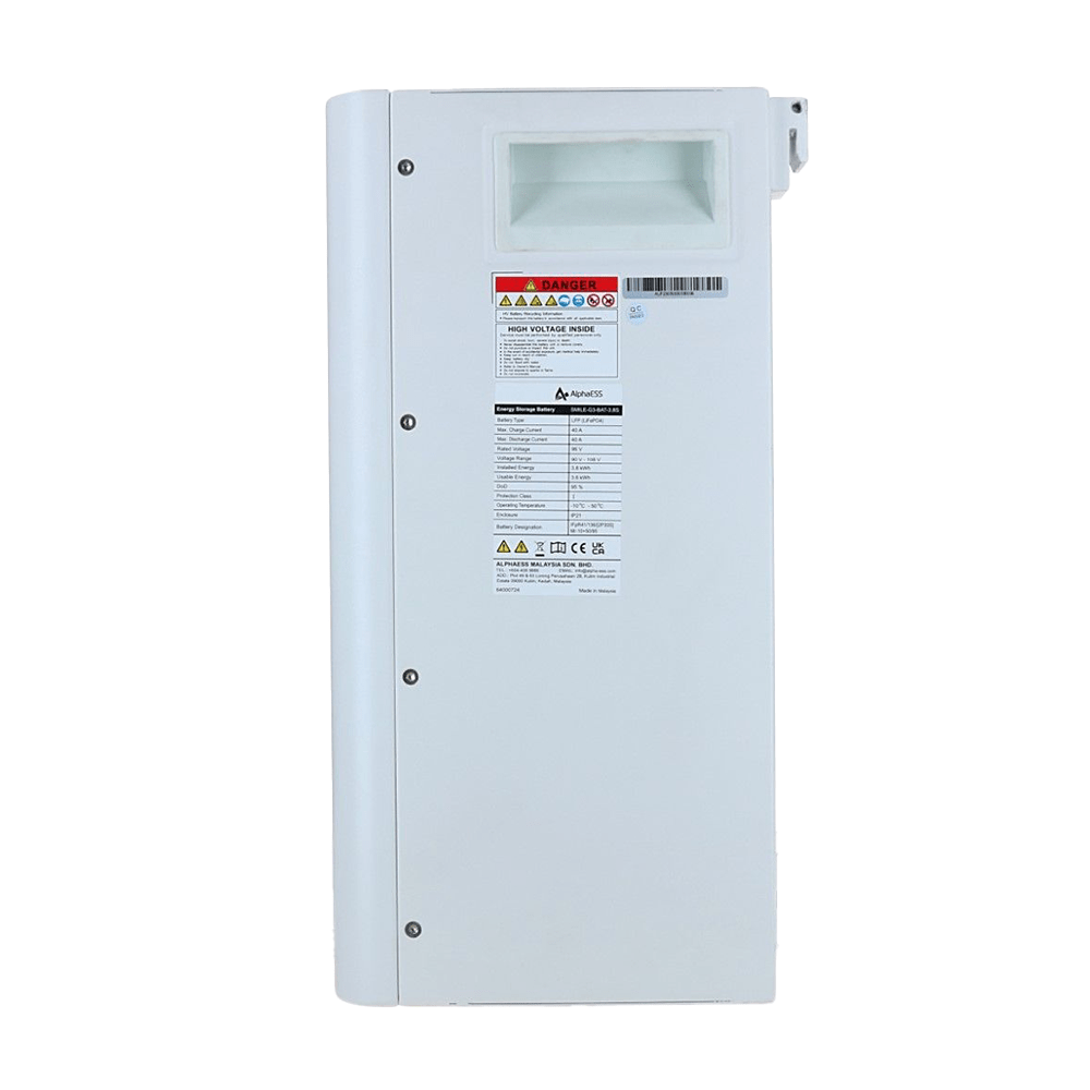 AlphaESS batterij 3.8kWh SMILE-G3-BAT-3.8S AlphaESS batterij 3.8kWh SMILE-G3-BAT-3.8S