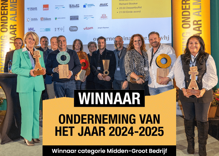 winnaar onderneming van het jaar 2024-2025