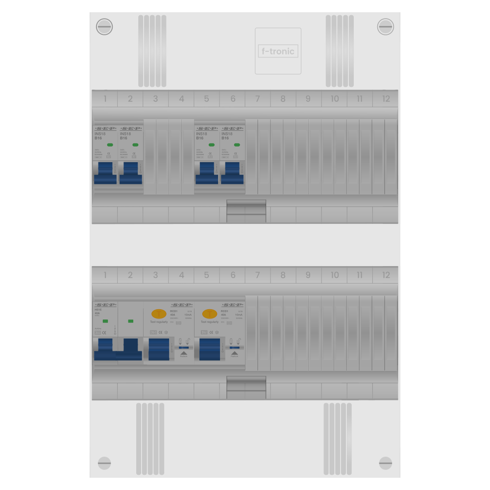 SEP Pro Groepenkast PV-ready 63A 1 fase 4 groepen