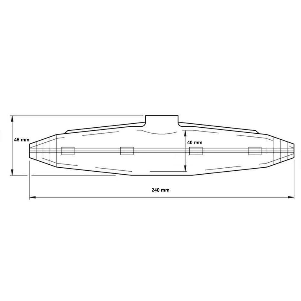 Verbindingsmof M 1 met Wago klemmen Verbindingsmof M 1 met Wago klemmen
