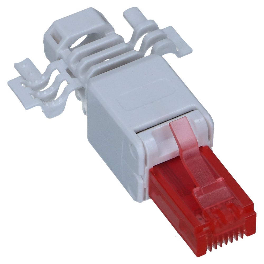 RJ45 Cat 6 netwerkplug easy RJ45 Cat 6 netwerkplug easy