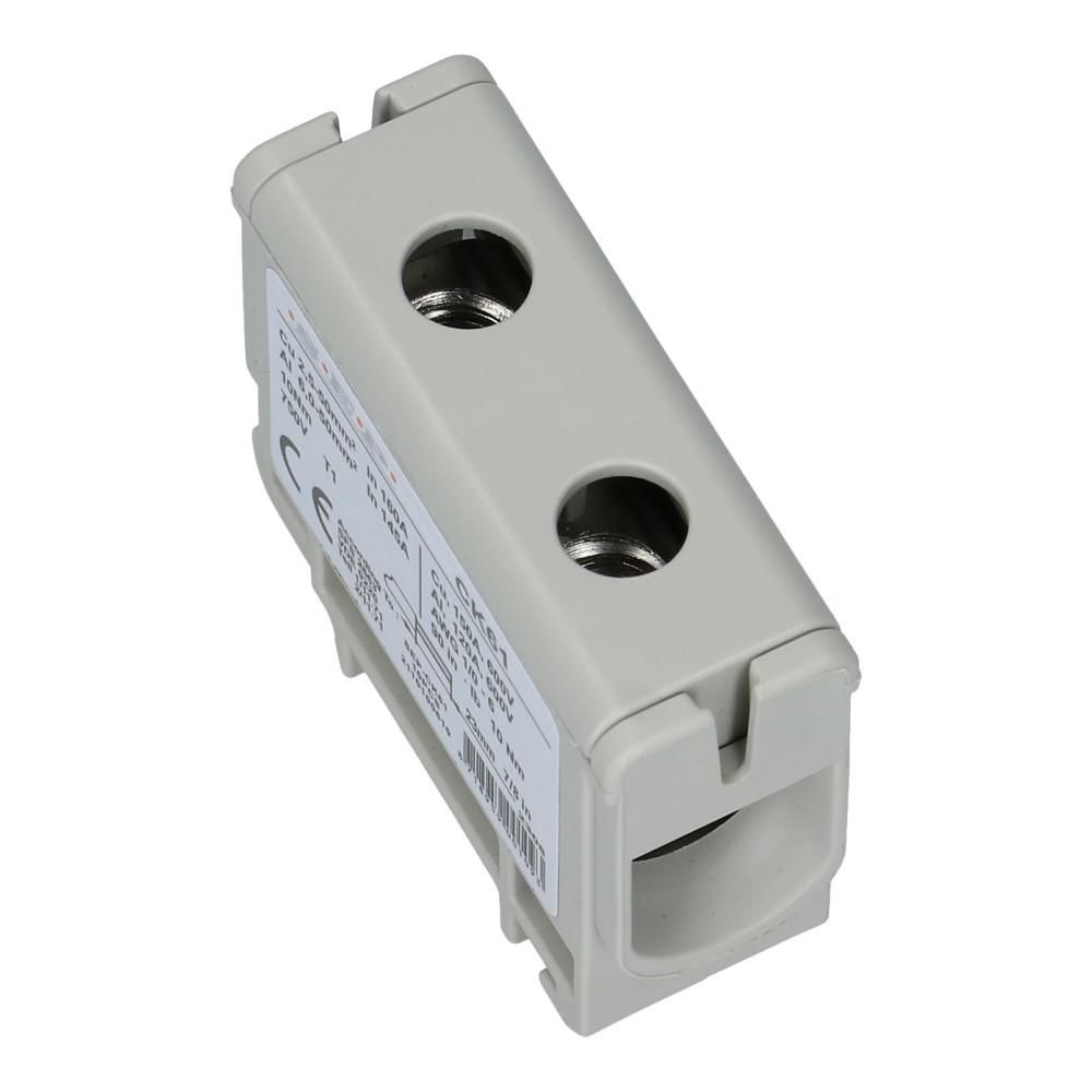 Aansluitklem CK61 grijs 2.5mm² t/m 50mm²