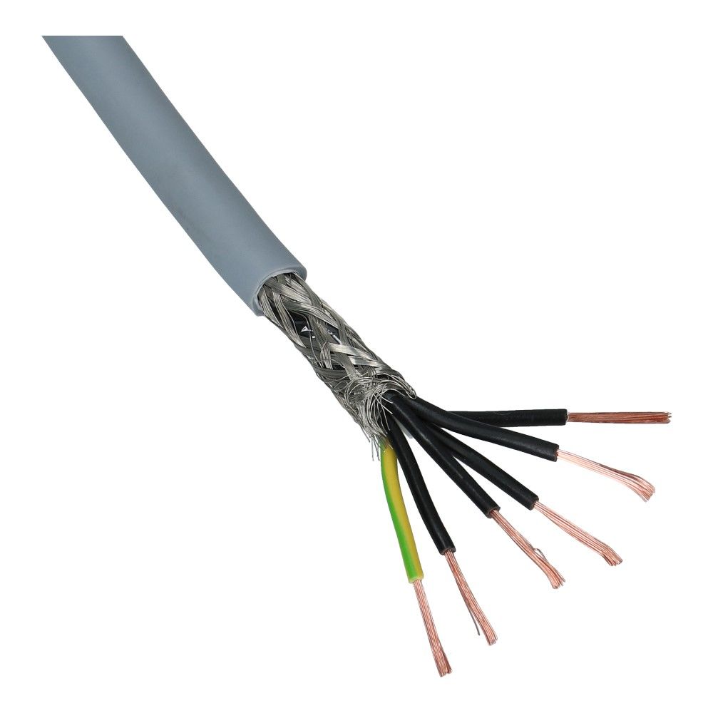 Stuurstroomkabel F-CY-JZ 20x1.5mm² grijs afgeschermd Stuurstroomkabel F-CY-JZ 20x1.5mm² grijs afgeschermd