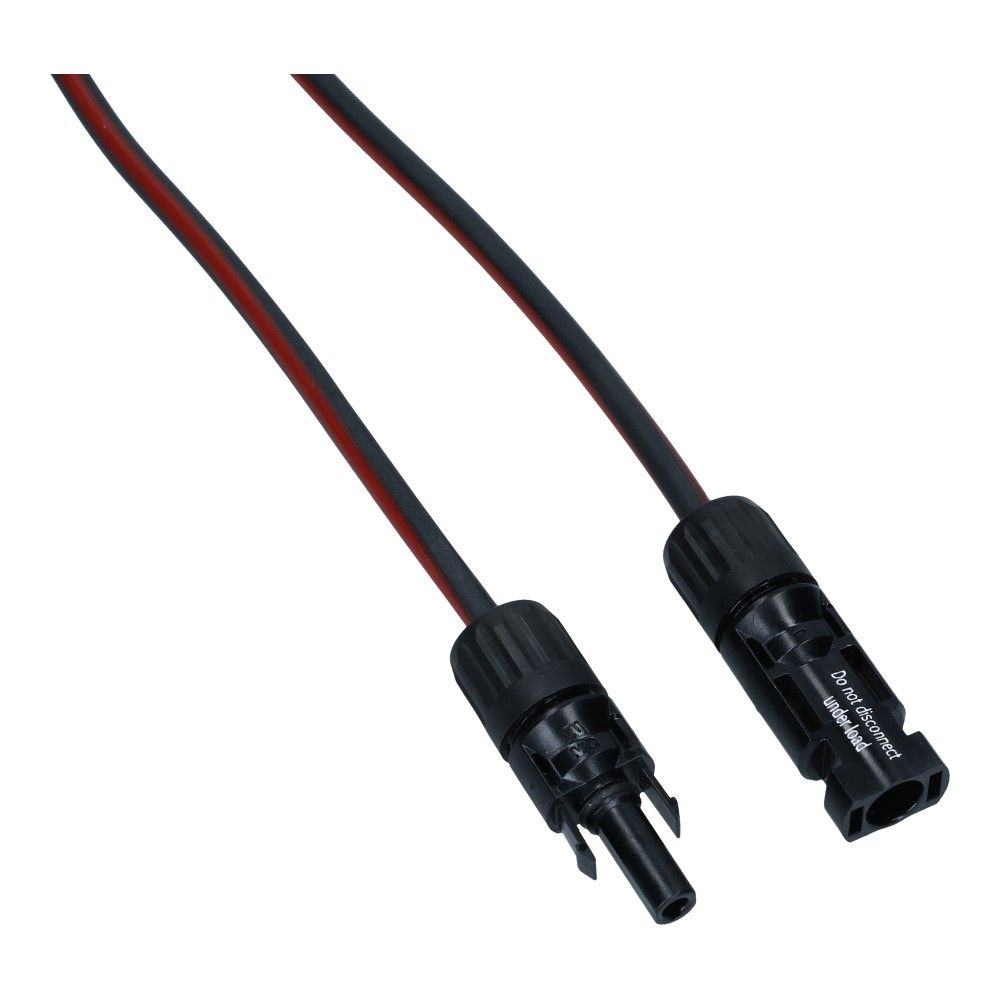 Solarkabel 2 meter MC4 4mm² rood