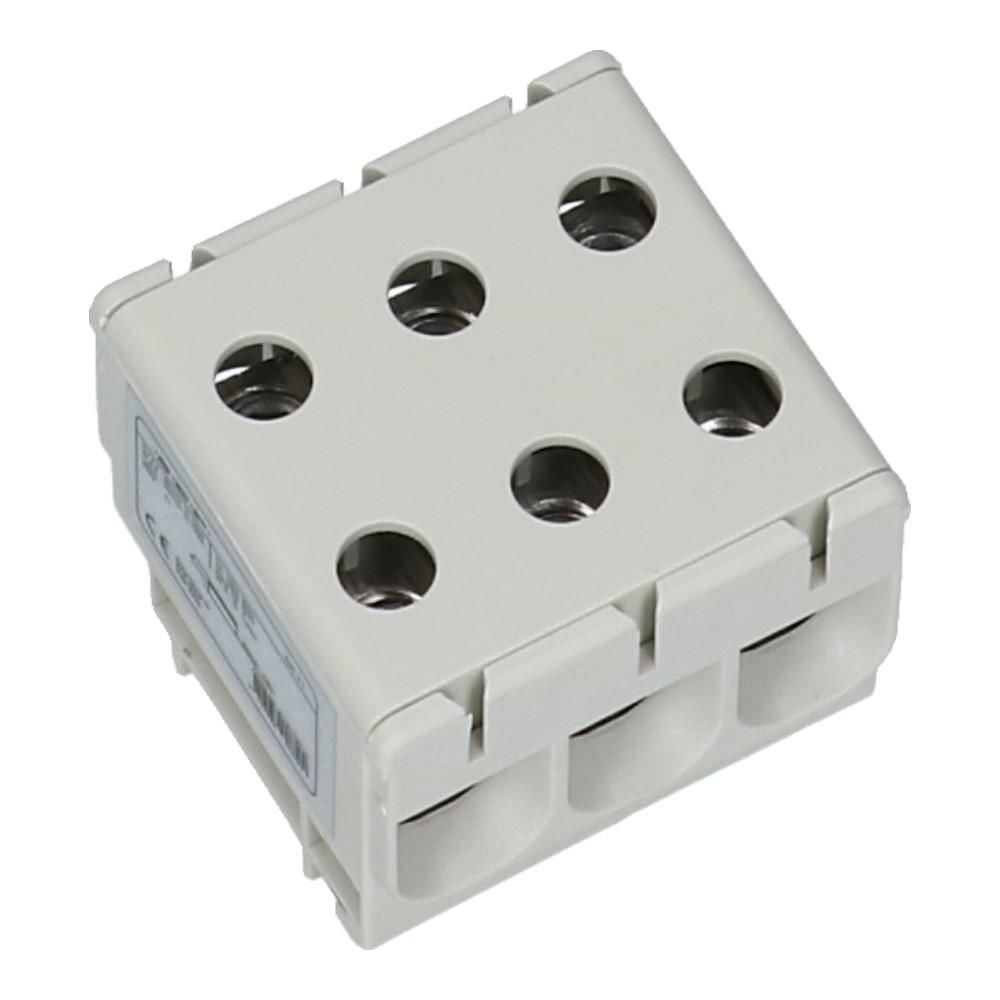 Aftakklem CK71 grijs 2.5mm² t/m 50mm² drievoudig