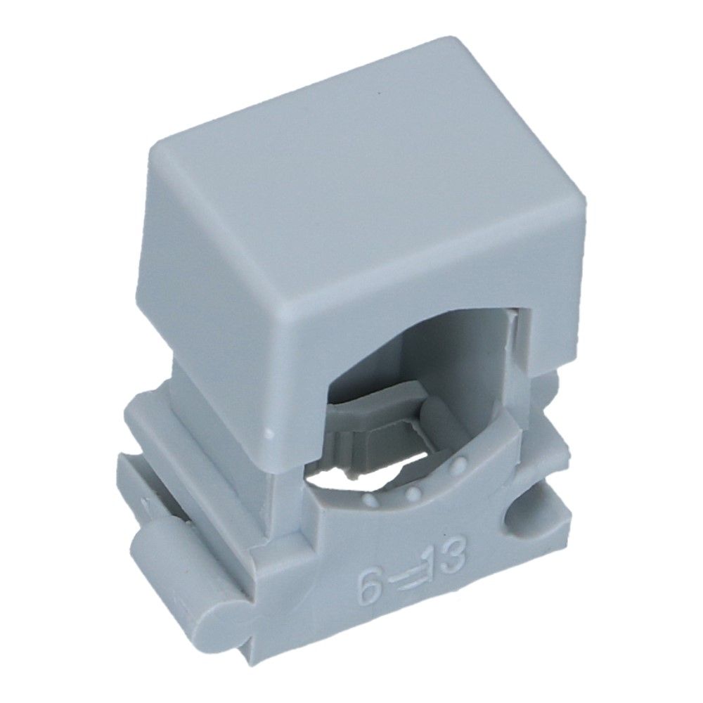 Drukzadel 6-13mm grijs - 50 stuks