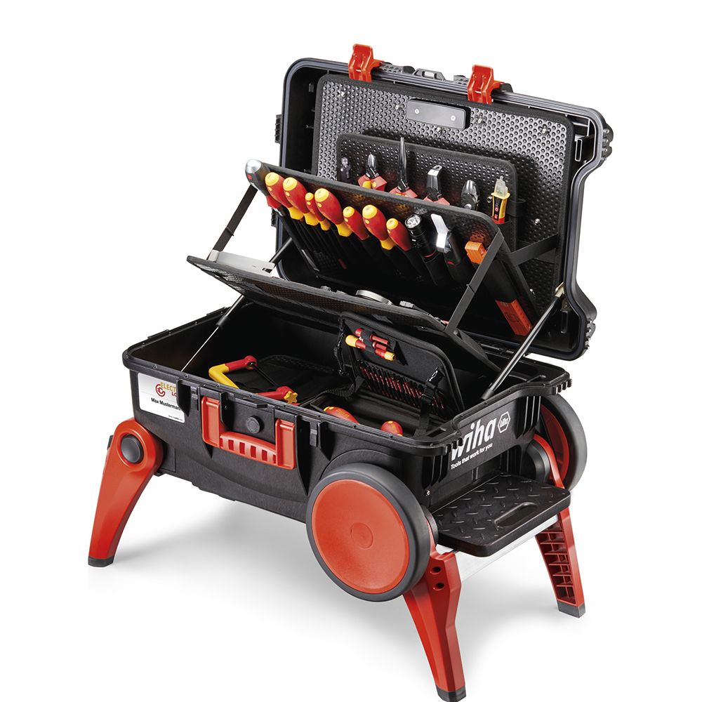 Gereedschapskoffer Elektricien Competence XXL 100 delig