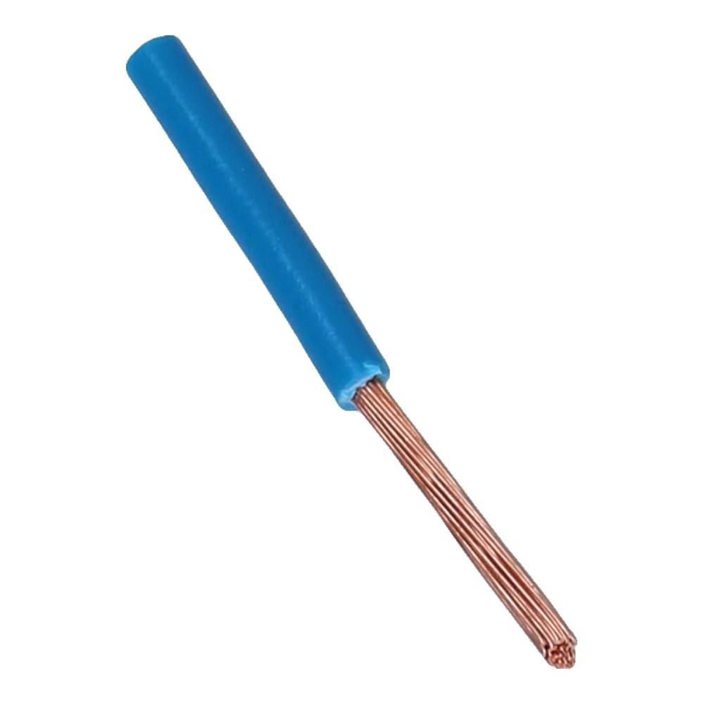 Montagedraad H07V2-K 16mm² blauw 90°C Eca - 50 meter
