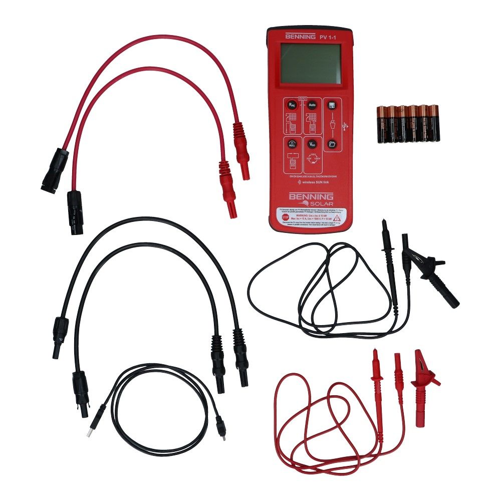 PV installatietester PV 1-1+ PV installatietester PV 1-1+