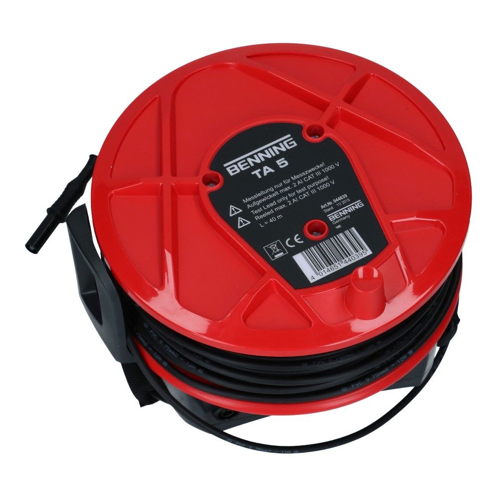 Meetleiding TA 5 op haspel 40 meter