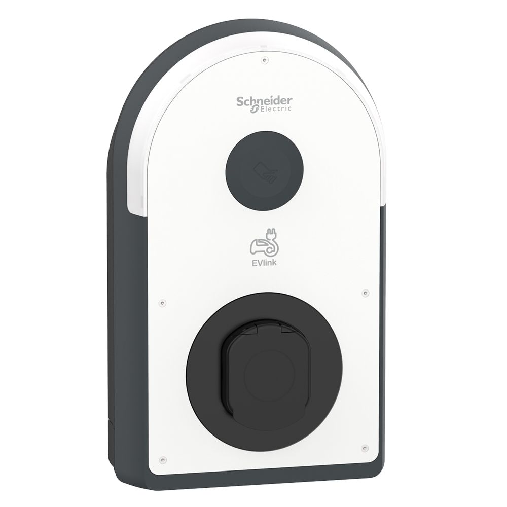 Evlink Pro Oplaadpunt T2 contactdoos 3 fase 11kW A-30mA