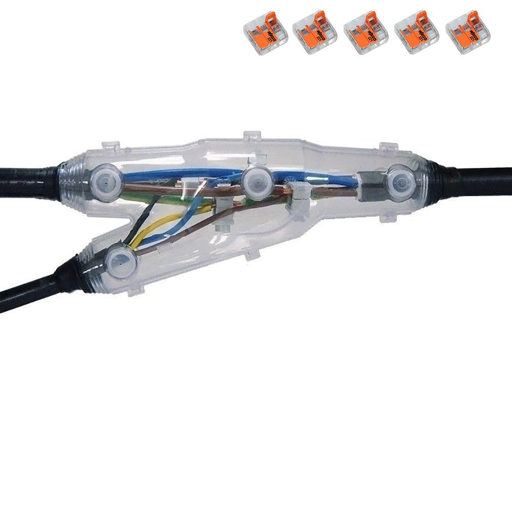 Aftakmof Y 1 met Wago klemmen